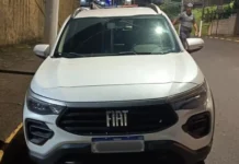 Placa de veículo de Minas Gerais é usada em carro furtado localizado em Amparo