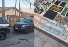 Polícia Civil, com apoio da GCM, prende duas pessoas durante operação contra o tráfico em Pinhalzinho