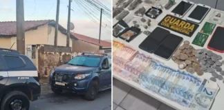 Polícia Civil, com apoio da GCM, prende duas pessoas durante operação contra o tráfico em Pinhalzinho