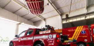 Bombeiro leva golpe de capacete durante atendimento e PM prende homem em Amparo