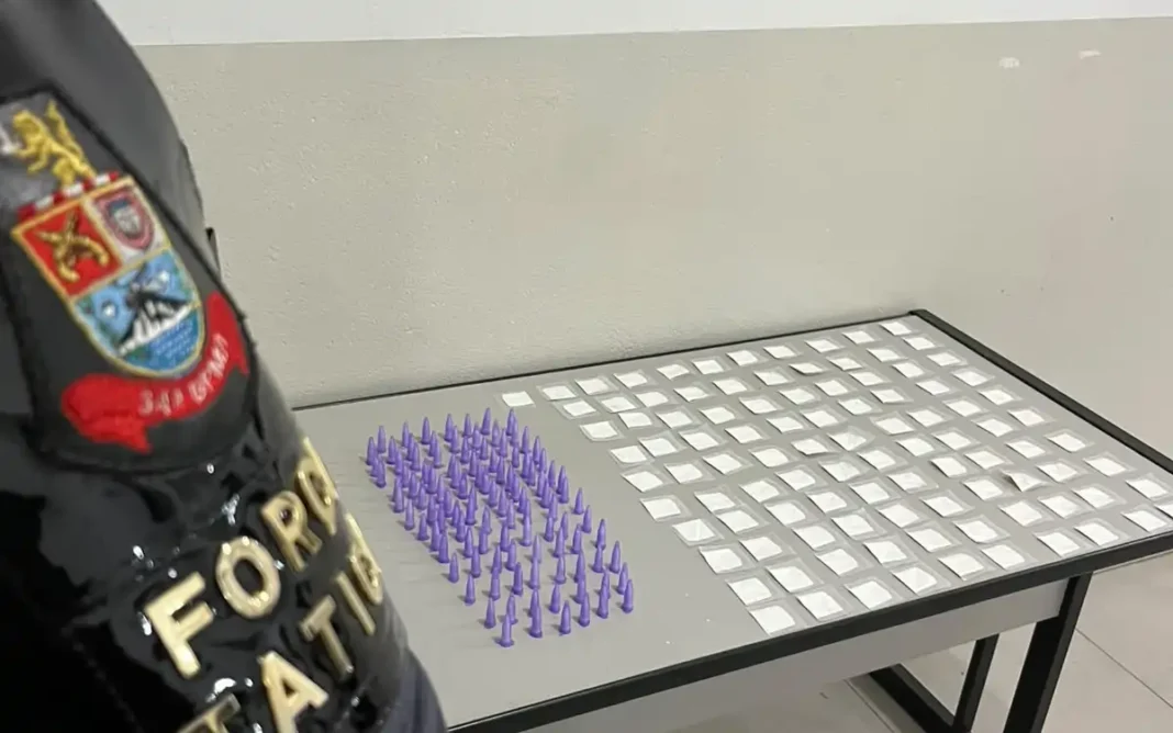 POLÍCIA MILITAR PRENDE HOMEM POR TRÁFICO DE DROGAS EM BRAGANÇA PAULISTA