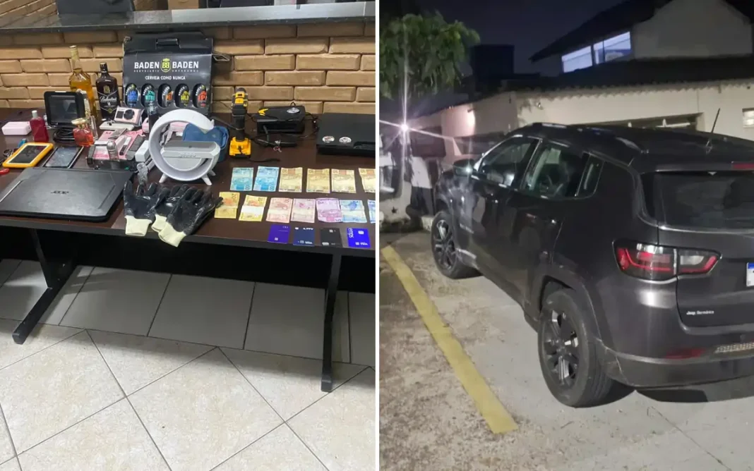 TRÊS HOMENS SÃO PRESOS APÓS ROUBO A RESIDÊNCIA EM MONTE SIÃO BENS AVALIADOS EM R$ 170 MIL