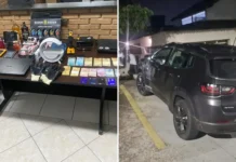 Três homens são presos após roubo a residência em Monte Sião; bens avaliados em R$ 170 mil são recuperados