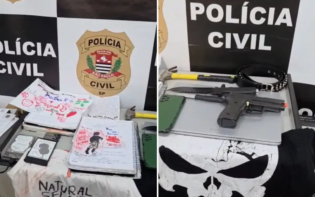 ADOLESCENTE É APREENDIDO APÓS INVESTIGAÇÃO SOBRE AMEAÇAS DE MASSACRE EM ESCOLA