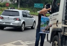 Adriano Pires realiza ação de campanha e defende túneis nos trevos