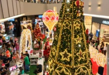 Acender das Luzes marca o início do Doce Natal no Bragança Shopping Center