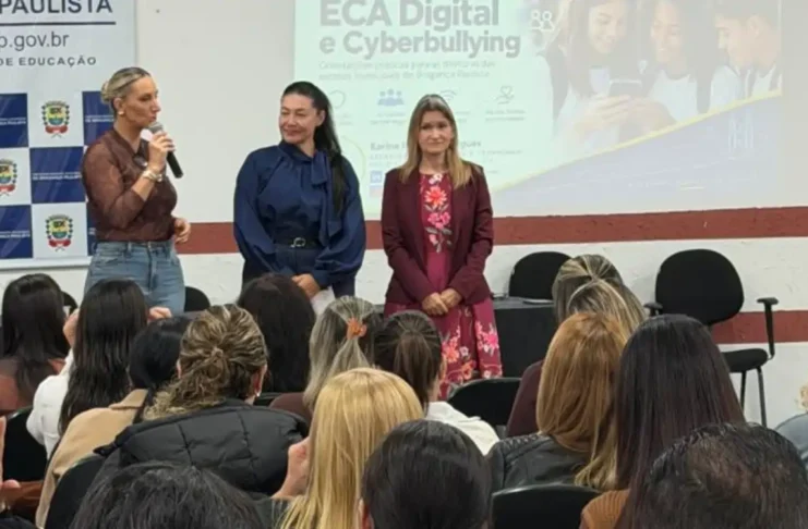 Bragança Paulista promove seminário sobre ECA Digital e combate ao cyberbullying nas escolas