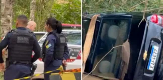 Bombeiros localizam corpo de mulher após carro ser arrastado por enxurrada em Pinhalzinho