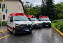 Bragança Paulista recebe duas novas ambulâncias para reforçar frota do SAMU
