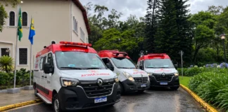 Bragança Paulista recebe duas novas ambulâncias para reforçar frota do SAMU