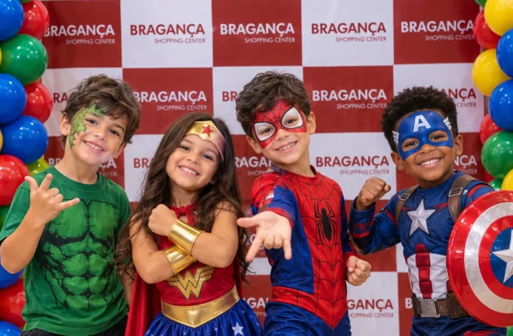 Bragança Shopping terá encontro gratuito com heróis nos dias 17 e 18 de outubro