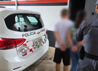 Casal é preso por ameaças e dano durante desentendimento entre vizinhos