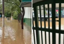 Chuva forte atinge Socorro, e 20 famílias são retiradas de casa por precaução
