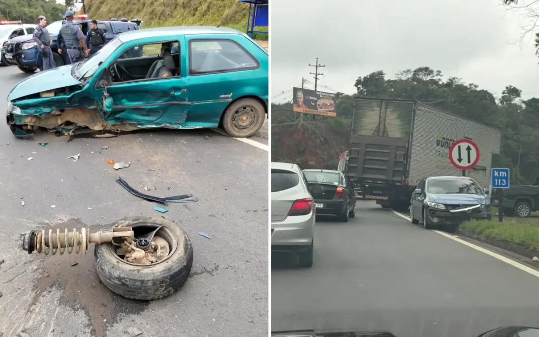 COLISÃO FRONTAL ENTRE DOIS CARROS DEIXA TRÊS VÍTIMAS NA RODOVIA CAPITÃO BARDUÍNO