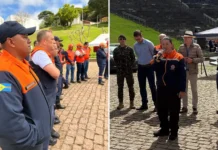Defesa Civil de Bragança Paulista participa de simulado regional para emergências climáticas