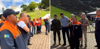 Defesa Civil de Bragança Paulista participa de simulado regional para emergências climáticas