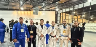 Equipe de Bragança Paulista conquista seis medalhas no Sul-Americano de Jiu-Jitsu