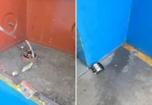 Fios são cortados e levados durante a madrugada em comércio