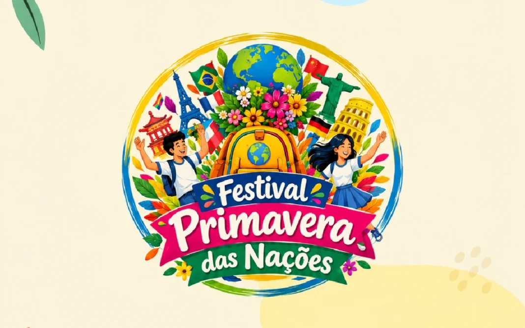 Festival Primavera das Nações reúne escolas em apresentações culturais em Bragança Paulista