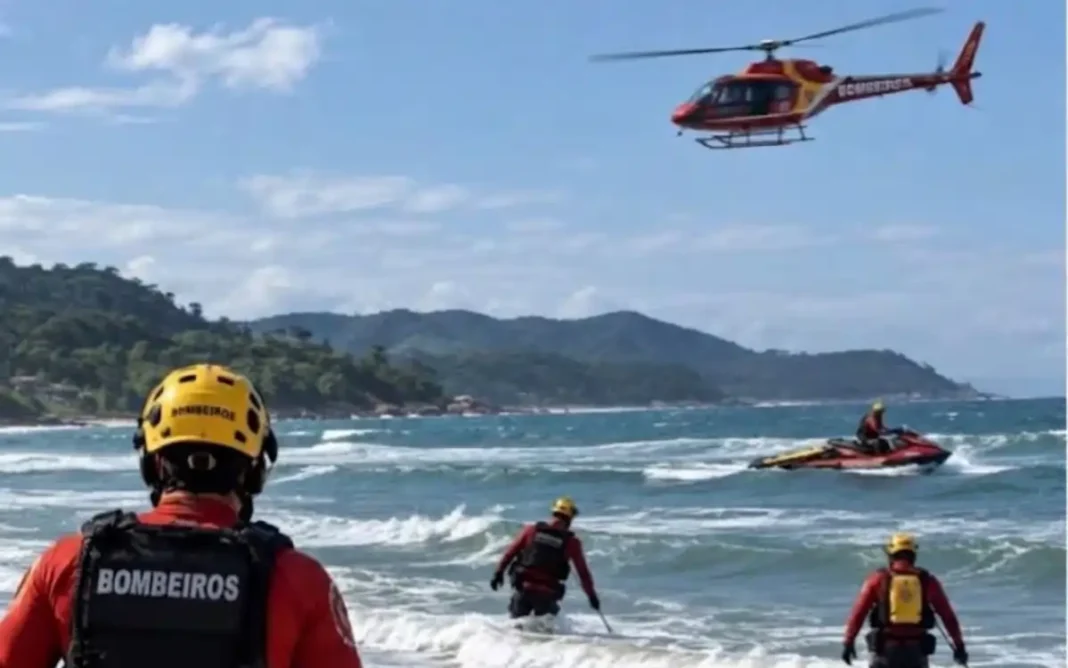 MORADOR DE AMPARO DESAPARECE APÓS AFOGAMENTO EM PRAIA DE UBATUBA BUSCAS ENTRAM NO TERCEIRO DIA