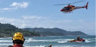 Morador de Amparo desaparece após afogamento em praia de Ubatuba; buscas entram no terceiro dia