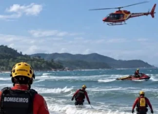 Morador de Amparo desaparece após afogamento em praia de Ubatuba; buscas entram no terceiro dia