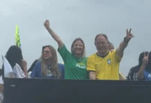 Mega carreata marca encerramento da campanha do candidato a deputado Coronel Américo
