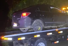 Motorista desobedece à ordem de parada e colide durante operação da GCM no Lago do Taboão