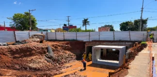 Obra no Ribeirão Lavapés terá interdições de trânsito nesta sexta-feira (9)