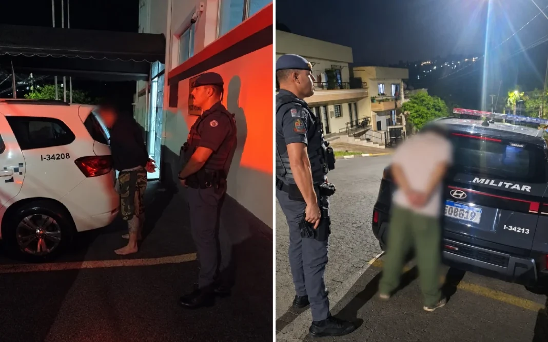 POLÍCIA MILITAR PRENDE DOIS HOMENS POR TRÁFICO DE DROGAS EM AMPARO