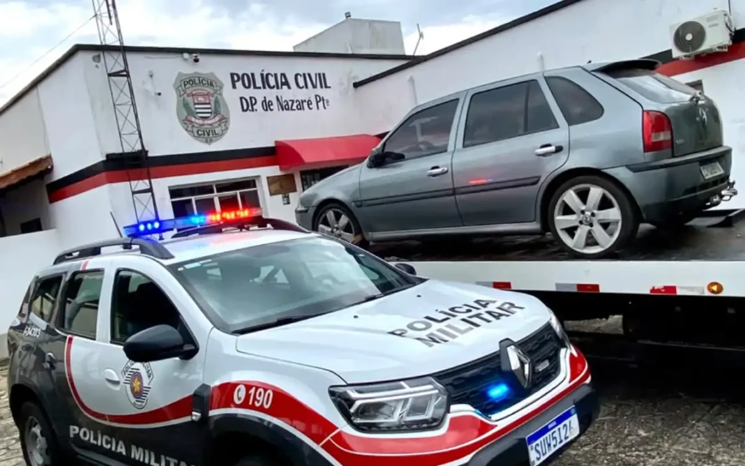 POLÍCIA MILITAR RECUPERA VEÍCULO FURTADO