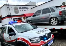 Polícia Militar recupera carro furtado em Nazaré Paulista