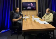 Prefeito Edmir Chedid participa de podcast ao vivo e aborda trajetória pessoal e política em Bragança Paulista