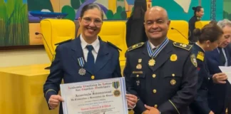 Subinspetora da GCM de Bragança Paulista recebe Medalha Mérito GCMs do Brasil