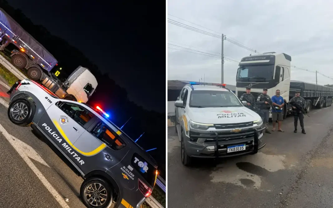 TOR FRUSTRA ROUBO DE CARGA, LIBERTA MOTORISTA MANTIDO REFÉM E RECUPERA CAMINHÃO EM ITATIBA