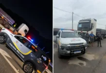 TOR frustra roubo de carga, liberta motorista mantido refém e recupera caminhão em Itatiba