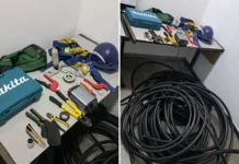 Três suspeitos confessam furto de fios e acabam presos em Nazaré Paulista