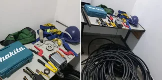 Três suspeitos confessam furto de fios e acabam presos em Nazaré Paulista