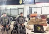 Trio é preso com produtos furtados durante ação da PM em Atibaia