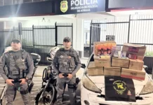 Trio é preso com produtos furtados durante ação da PM em Atibaia